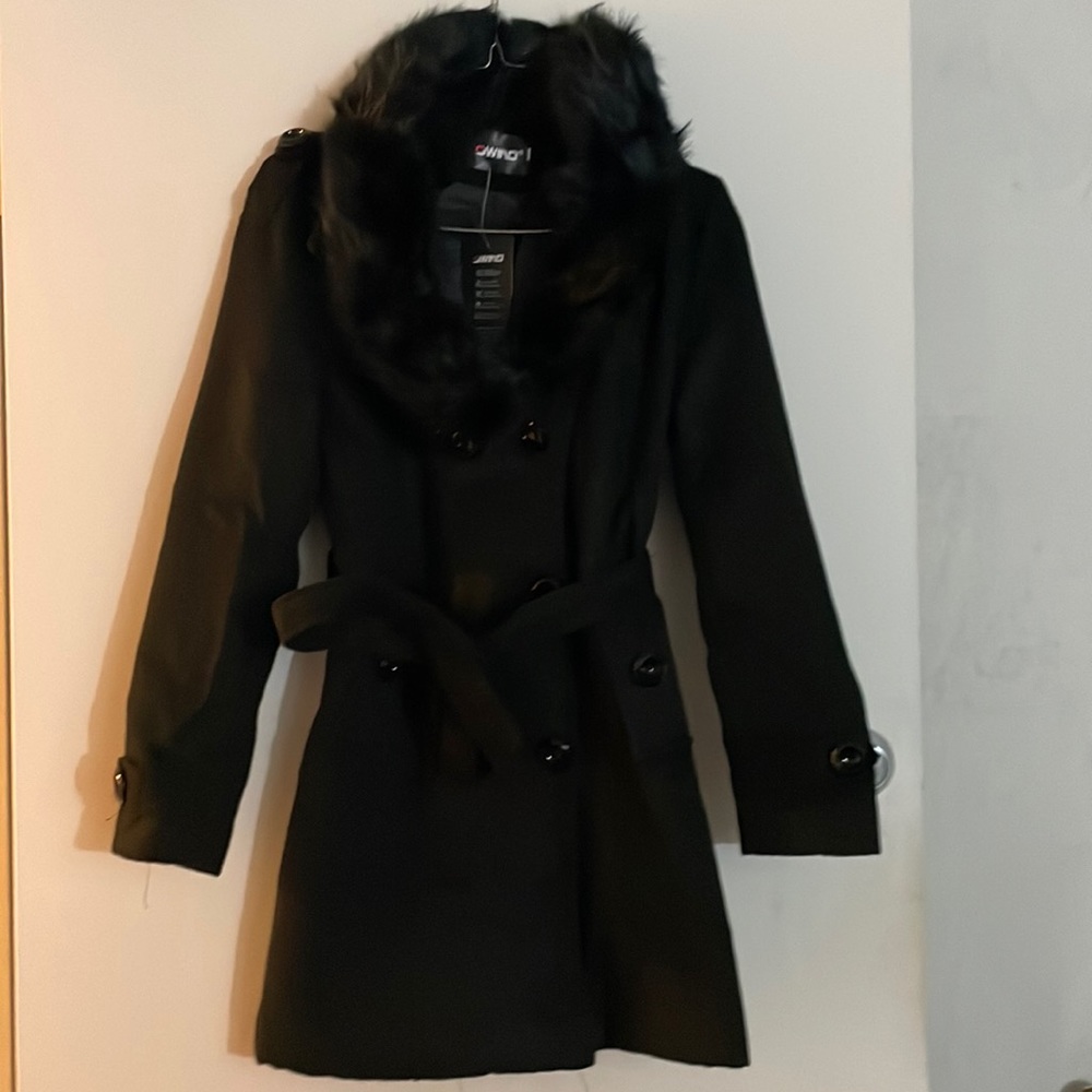 Black fleece jacket